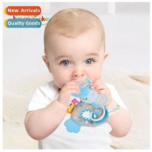 Baby teer rattles baby h rattles newborn plush soothing toys
