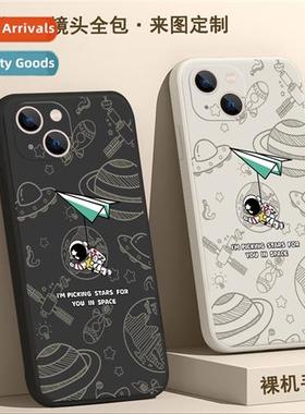 space astraut apple 14 phe case iphe13 full cover fallpro ip