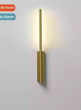 Modern minimalist creative bedside line wall lamp norrn styl