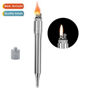 Camping Fire K Stainless Steel Retractable Blowtorch Lighter