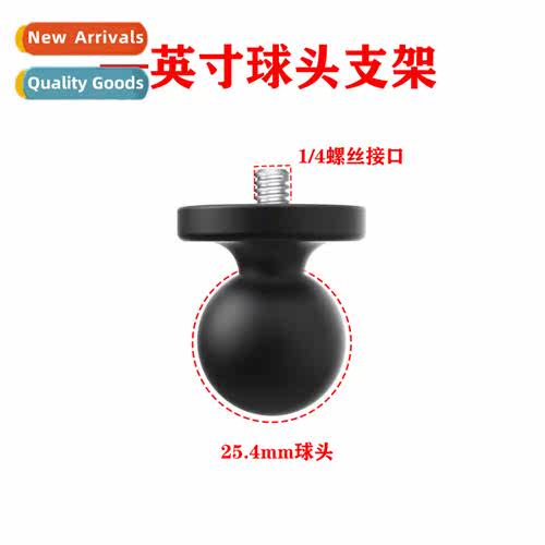 25mm golf ball head sports camera 1/4 adapter 1 inch cell ph