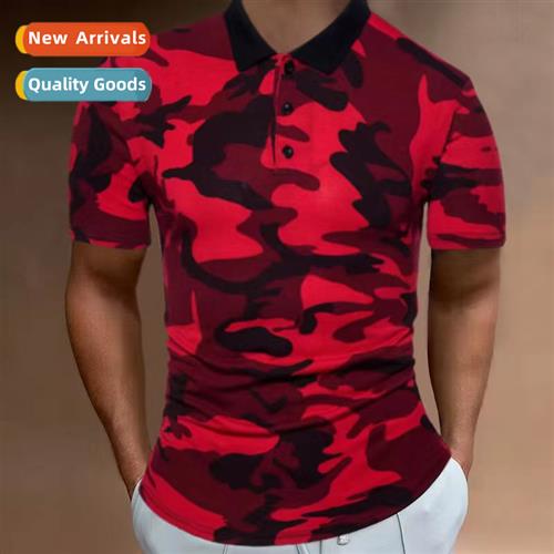 2023 Summer Europe and  Uned States camouflage printing casu