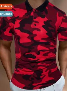 2023 Summer Europe and  Uned States camouflage printing casu