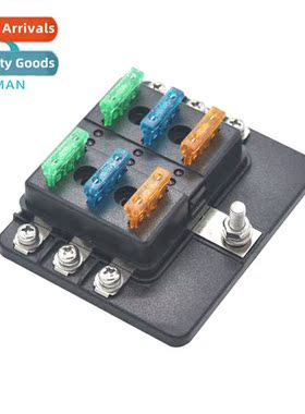6 Way Fuse Box Auto Multi Fuse Fuse wh LED Lights Van Boat U