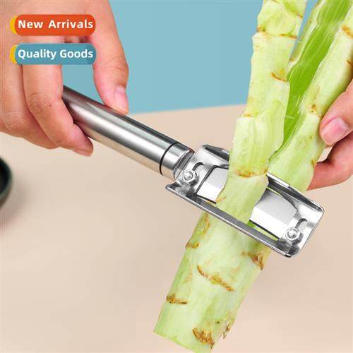 Lettuce sugarcane fru peeler stainless steel scraper gzo let