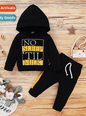 Girls Spring  Autumn 2021 new n letters printed lg-sleeved t