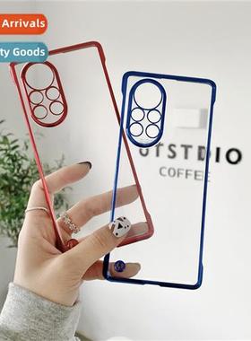 适用huawei glory 90pro bezel-less plating phone case nova10