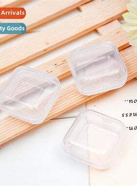 Square Plastic Box Small Mini Transparent Covered Product Pa