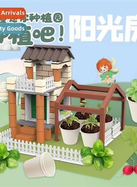 Mini planting sunroom diy children plant observati house see