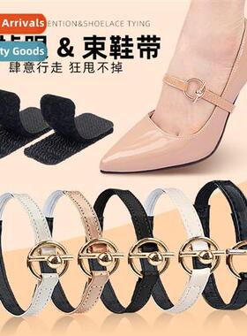 High-heeled shoes anti-drop heel harness sals single shoes d