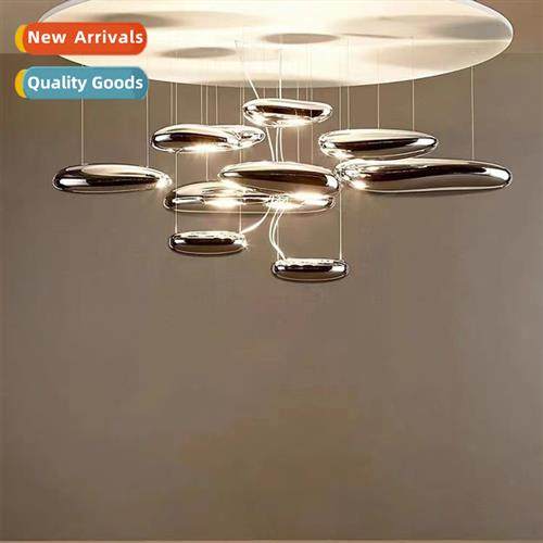 Italy floating water drop living room light Scinavian restau