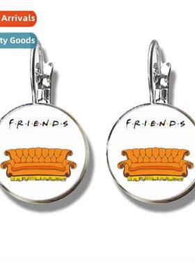 TV Old Friends Earrings Anniversary Collecti Carto Fun Patte