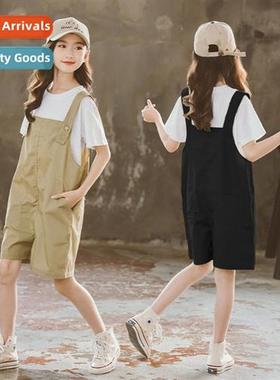 23 girls backpack pants summer new thin secti  middle and la