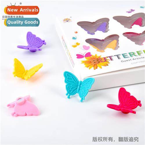 Refrigerator stickers home photo stickers creative butterfly