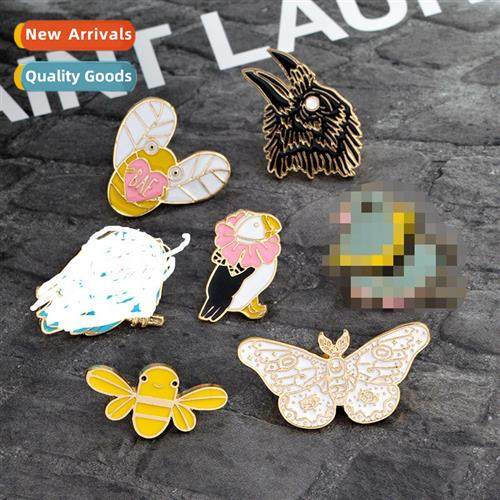 Jewelry Creative pige rabb butterfly parrot oil drop carto b