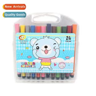 carto boxed drawing Childrens pencils color coloring wate