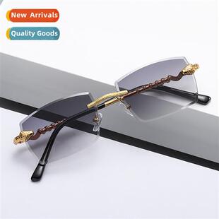 polyg cut edge 2022 fashi snake sunglasses new