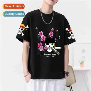King Thieves anime T-shirt mens short-sleeved breathable su