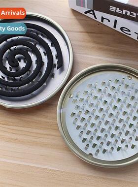 Mosquo Coil Holder wh Lid Mosquo Coil Tray Ash Tray Portable