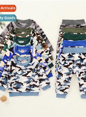 Fall  winter new 2020 n lg-sleeved leopard print top + leopa