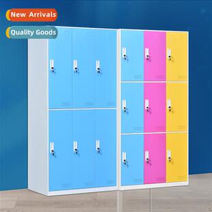 Narrow side locker wh lock storage cabinet supermarket bag s