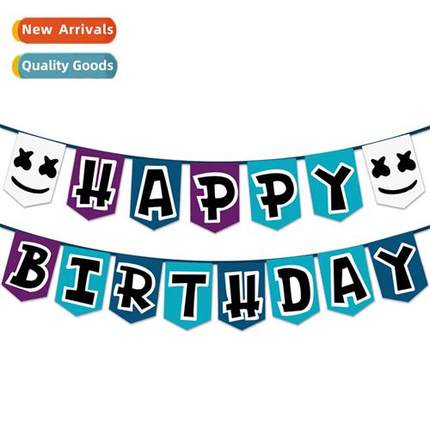 Fortne Fortne Birthday Pull Up Banner Blue Banner Fortne Gam