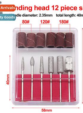 12pcs boxed set  nail polishing combinati nail emery paper s
