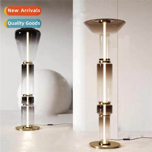 Post-modern minimalist glass floor lamp living room study er