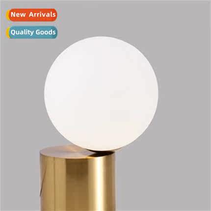 Modern style glass table lamp Scinavian minimalist bedroom b