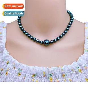 purple shell pearl black collarb whe dem pink Colorful imati