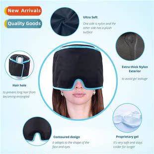 Friendly Fore Head Cap Ice Stchable Skin Gel Cover Pack Cold