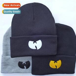 Bat WUTANG embroidery needlework cap set dance ski cap set h