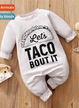 ins baby spring  fall  2021 new n baby girl letters printed