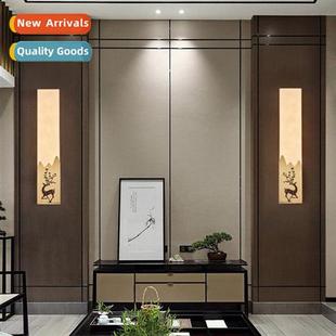 all copper bedroom Chinese livin bedside style lamp New wall