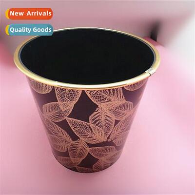 Maple Leaf Trash Can Home Cleaning Utensils Waste Paper Bask