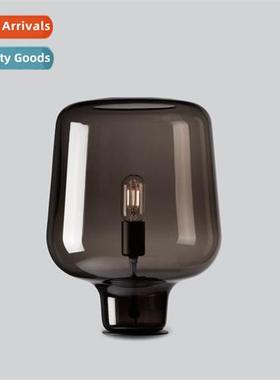 Scinavian bedside table lamp bedroom glass hotel project cre