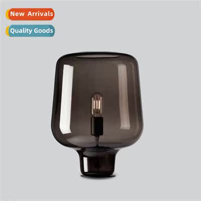 Scinavian bedside table lamp bedroom glass hotel project cre