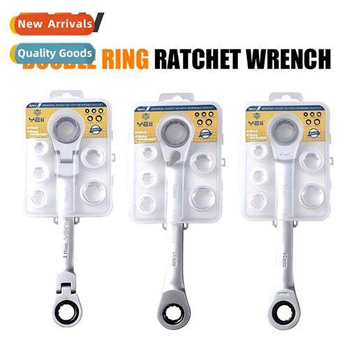 Multifunctial Ratchet Wrench Set Variable Size  Interchangea