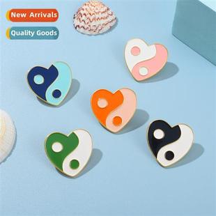 Classic Chinese style Taiji Bagua series alloy brooch creati