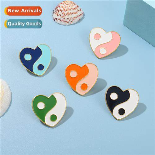 Classic Chinese style Taiji Bagua series alloy brooch creati