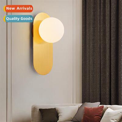 Postmodern bedroom bedside wall lamp simple light luxury atm