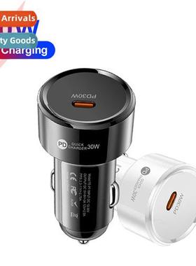Type-c car charger car charger PD30W cell phe car charger PD