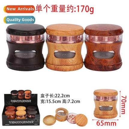 Resin Cigarette Sharpener Display Case 4 layers 65mm diamete