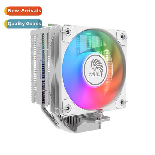 Tianjifeng J8 CPU air-cooled cooler 4 heatpipes 10cm fan ARG