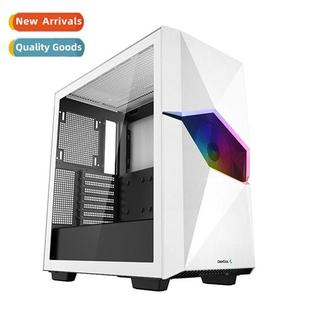 whe desktop computer Dazzling side black chassis clear pupil