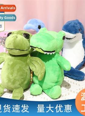 Dolphin plush toys for children soothing doll wh doll crocod