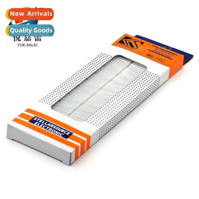 MB-102 Breadboard wh red and blue lines 830 holes Breadboard