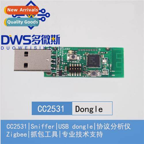 ZigBee CC2531 USB dgle protocol analyzer Packet grabber + ad