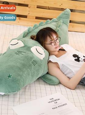 The new cute  cuddly lg-ed crocodile plush toy, feared cott