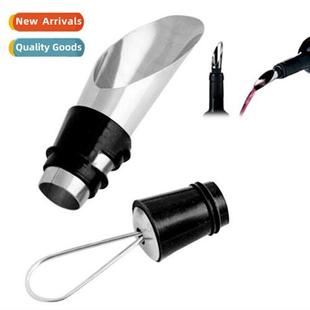 Stainless Steel Wine Pourer  Wine Corker Wine Bottle Stopper
